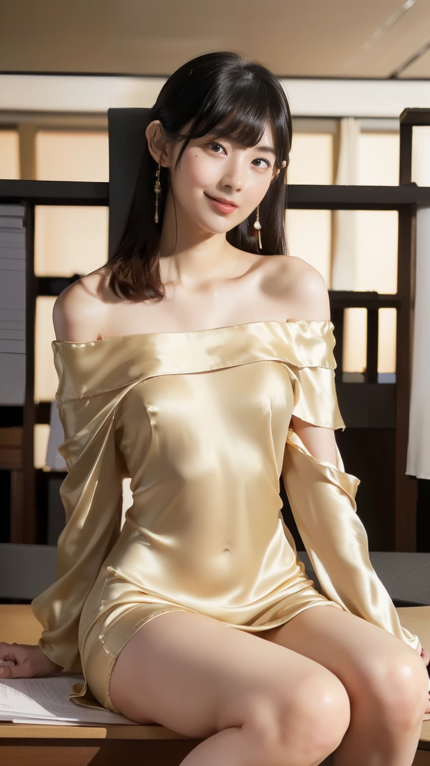 masterpiece, highest quality, HDR, high contrast, ((beautiful girl, Thai Female Soldier)), bun hair, highly detailed lips, detailed eyes, double eyelid, Make-up face. ((flchut thai dresses, strapless shirts)), just showing his face. pretty face. captivating. make-up face. long eyelashes, just showing his face. pretty face. captivating. make-up face. long eyelashes, just showing his face. pretty face. captivating. make-up face. long eyelashes, ((in front of the make-up mirror))