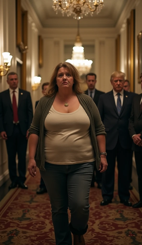 a man is looking at the naked white housewife, doggystyle, aged 55yo, amature, chubby cheeks, (standing on all fours), (legs wide apart),
(torpedo huge heavy breasts:1.1), (hairy pubic:1.1), (pubic hair), (wide hips), high heels,
full lips, blond, powerful neck, tired, elongated face, high forehead, beautiful eyes, big blue eyes, expressive eyes,
open mouth, a crowd of men in background, blur photo,
tanlines, pale_skin, absurdres, thick_thighs, full_shot