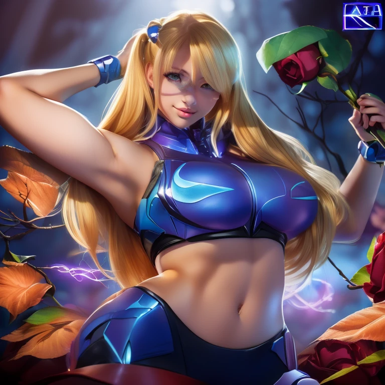 (Obra maestra:1.2), (La mejor calidad:1.2), Perfect lighting, Chica Maga Oscura lanzando un hechizo, flotando en el aire, Levitating over a magic circle , Portal de Circle, tetas grandes, escote abierto, fondo de magia. Pose sejustiva y sexy