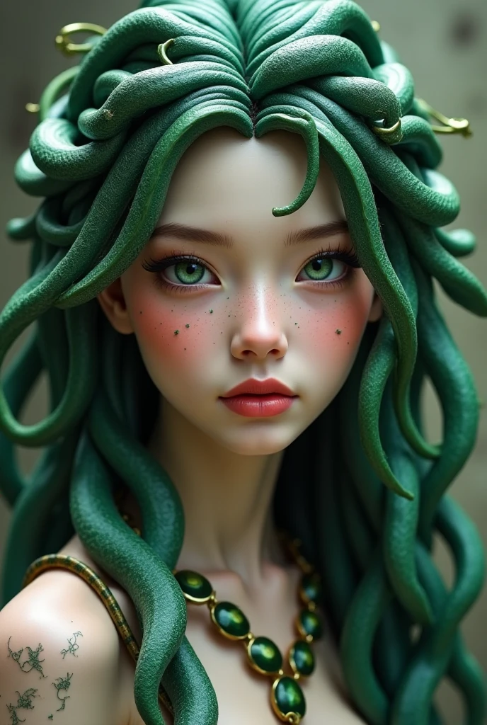 3D anime queen Medusa