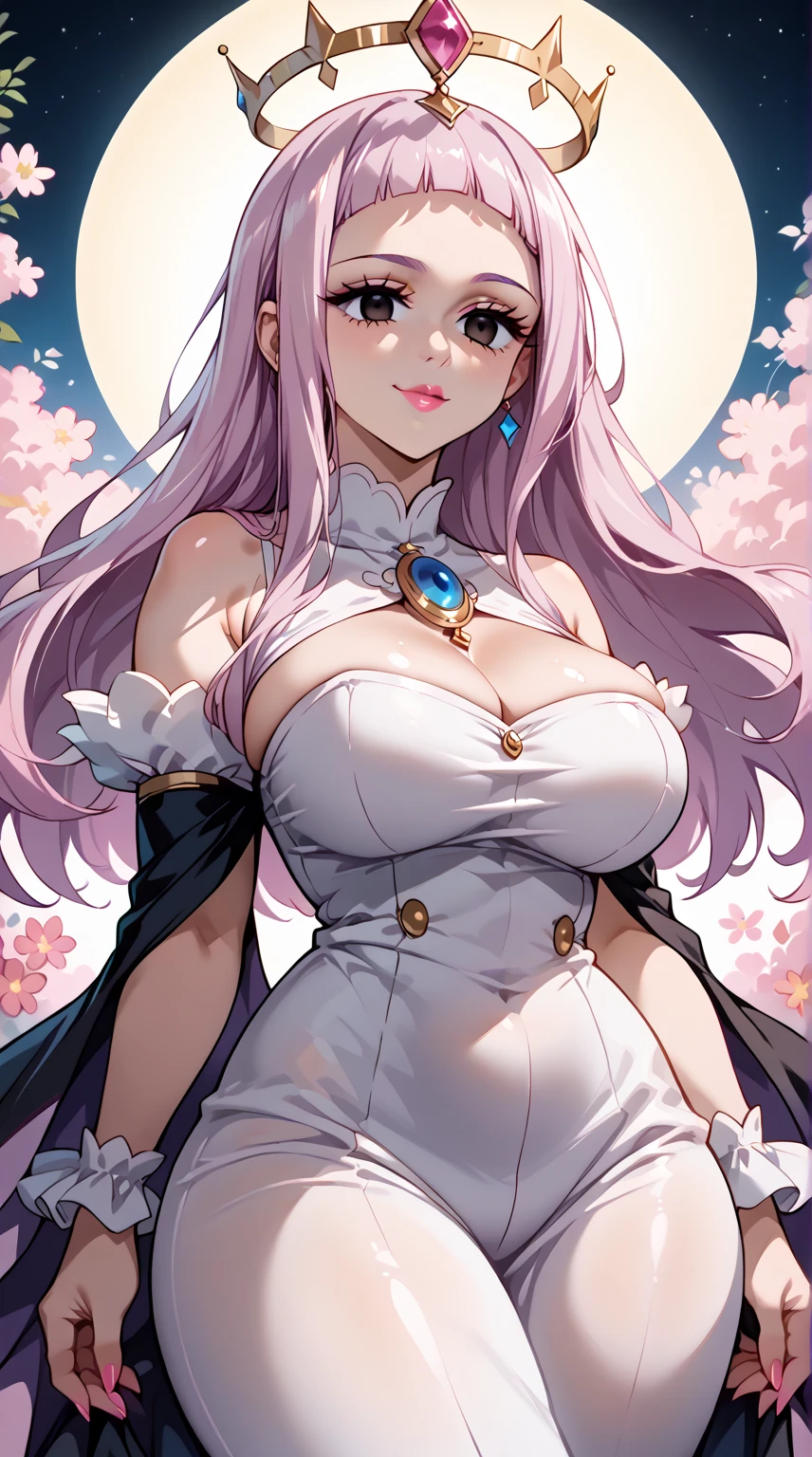 NSFW,((highest quality, 8k, masterpiece :1.3)), 1 girl, pretty woman with thin abs :1.3, (medium short hair, huge breasts :1.2), pajamas:1.1, super detailed face, fine eyes, 