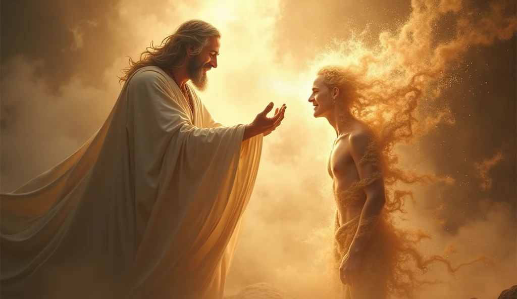 the creation of man by God