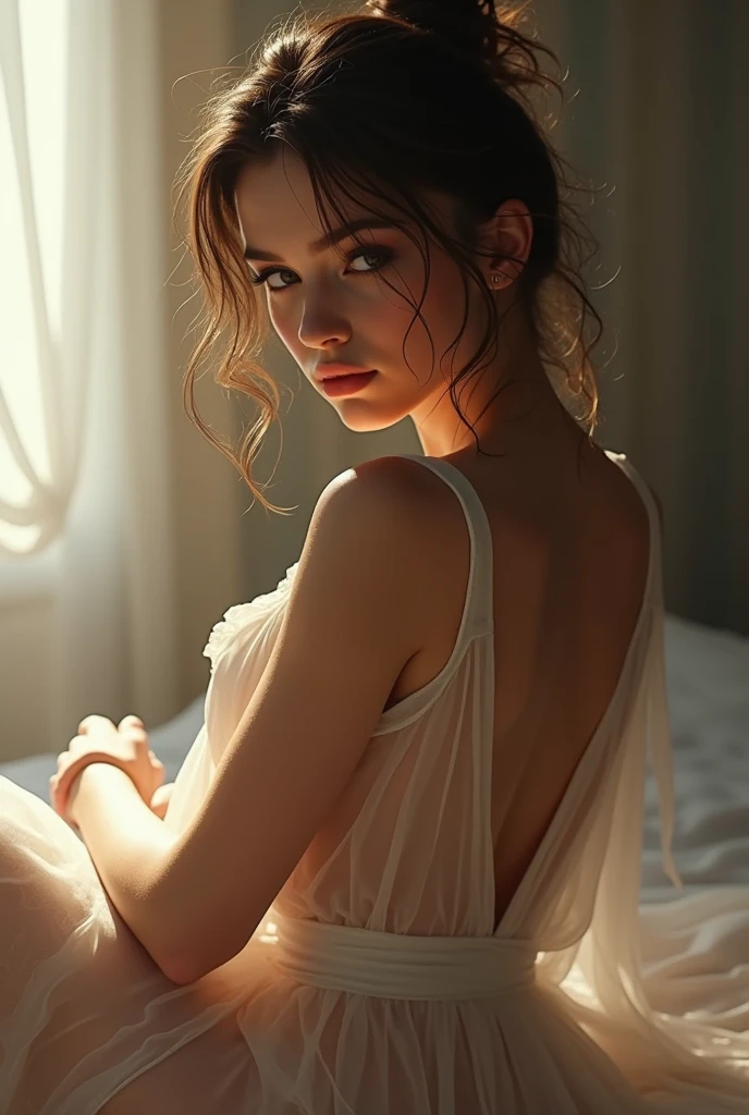 girl in lingerie
