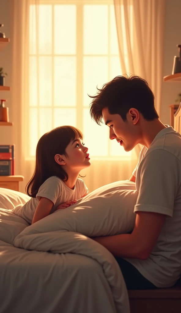 Jackson Wang as a father of a girl