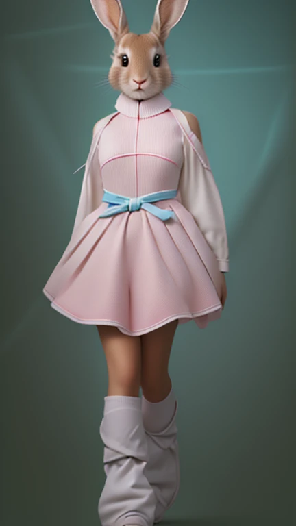 Cute maid dress (invisible, no humans, Headless, Faceless:1.5), cute big breasts, Ridiculous, High resolution, Super detailed, clothing details