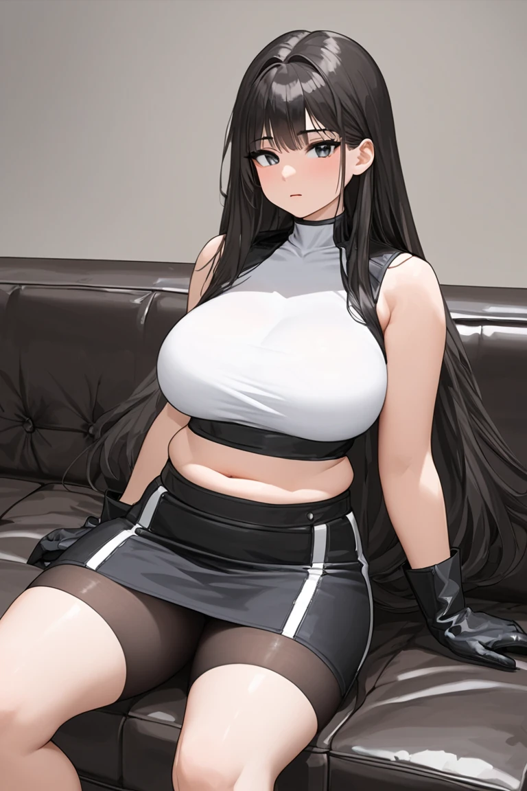 The best super busty、Black Hair、Cleavage、Miniskirt、Thighs、high resolution、Ultra HD、Knee socks、Absolute area、train、seat、Armpit、Close-up、Voyeur style、両Armpit上げ、No sleeve、Sexy、Long Hair