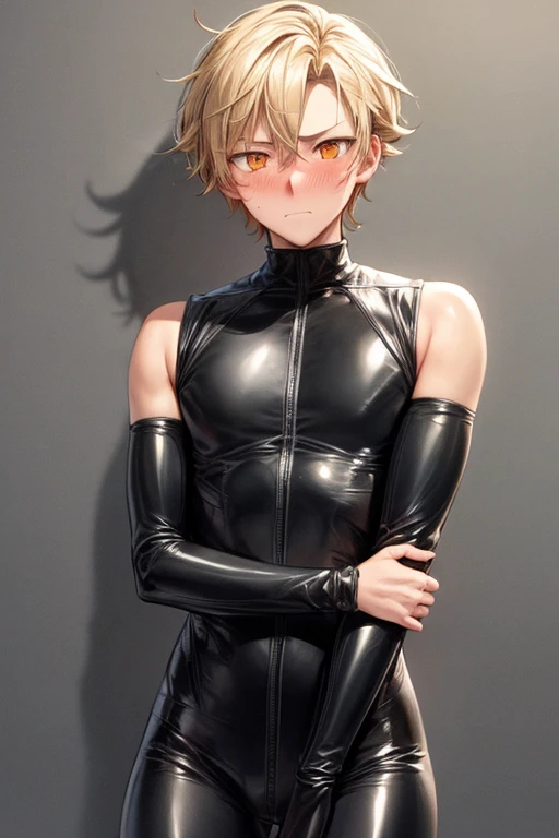 {sex slave, slave},10 years old, flat chest, blond, short hair, brown eyes, (torn clothes), nipples, skyporn, best quality, ultra-detailed, public