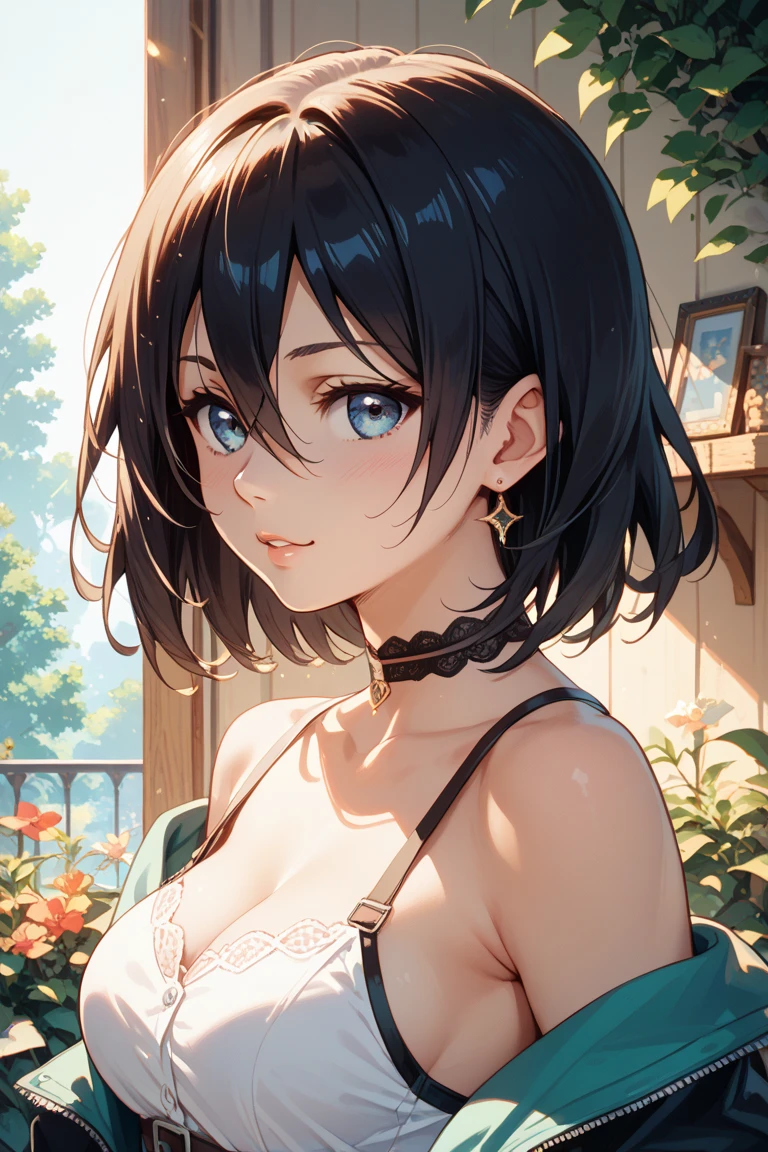 #Basics A girl is posing for a photo, animeのかわいい女の子, ((One Girl)), (((Baby Face:1.2)) + ((cute:1.3))),
break
#Clothing Accessories
((mini denim shorts)) + ((A black T-shirt tied under the chest)) + belly button + Black sneakers,
(Gold hoop earrings), (Fancy Necklace), (Black nail polish), (Cleavage),
break
#Features
((Pink Hair)), ((Low-set twin tails) : Short Hair + Fuller Hair + Voluminous Hair + Hair curled outside + Tied up with a red string ribbon)),
((Droopy eyes:1.4, Big eyes:1.2), blue eyes), (Small breasts),
break
#background environment
((noon + garden + grass, Promenade)),
#Facial Expression Pose
((smile:1.5)), ((hand in own hair, Dynamic Pose)), (Sweat),
#composition
((Face the camera, (Focus from the front), Cowboy Shot)),
break
#Body parts elements
(Slim figure),
(Detailed Hair, Beautiful Hair, Shiny Hair),
(double eyelid, Long eyelashes),
(Expression of fine eyes, Beautiful and delicate eyes, Sparkling eyes, Eye Reflexes, Glitter Eyeliner),
(Human Ear),
(Beautiful Nose, Thin Nose),
(Glossy Lips, Beautiful Lips, Thick lips), (Symmetrical facial features),
(Detailed skin, Textured skin, Beautiful Skin, Oily skin),
break
#Quality Image Quality Common
(((Highest quality)), ((masterpiece)), ((Very detailed))), ((Ultra-high resolution)), ((16K, 1080P)), ((FHD)),
(Anatomically correct), (Realistic), (3DCG), (oil),
#Quality image illustration
((comics, anime)), CG illustration,