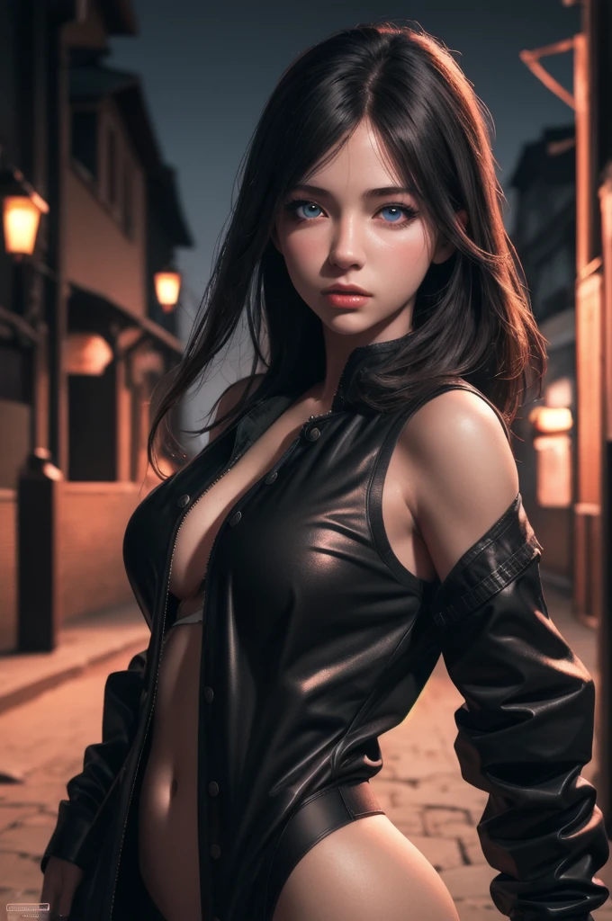 (Highest quality, masterpiece: 1.1), (Realistic: 1.3), break (((FF7,Tifa_Lockhart))),(Tifa_Lockhart and monsters),(dark, A barely lit torture chamber:1.3,Wet:1.2,night:1.1),(Face Focus:1.1),  break (((FF7,Tifa_Lockhart))),(Light brown hair, Large Breasts: 1.2),(Black catsuit:1.3,Silver Zip,Zip Down:1.8,Zip it all the way down), break (((FF7,Tifa_Lockhart))),(Shiny, oily skin: 1.1),(Hordes of monsters:1.3),(Many monsters:1.2),  ((stringy viscous liquid)),(No bra),(No pants),Wet hair, Around 18 years old,Sensual,  (Body sweating:1.3),(Sexy pose:1.2),I want to make love with you