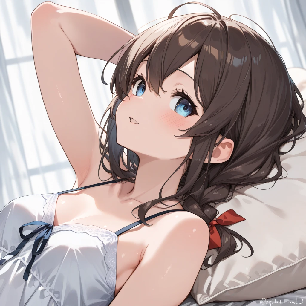 short hair,short hair,Straight hair、Brown Hair、Twinkling eyes、Amber Eyes,Embarrassing,Lying in bed,small胸、Shine、reflected light、Film Grain、masterpiece、Textured skin、Super Detail、Attention to detail、high quality、最high quality、High resolution、16K、Shine,naked,Two people,make out,(small,young,upon),Sweat,Round 1,((最high quality)), (Very detailed), (High-definition CG synthesis 8K wallpaper), 高いly detailed, 高い-definition raw color photos, Professional photography, (((Bokeh))), Written boundary depth,