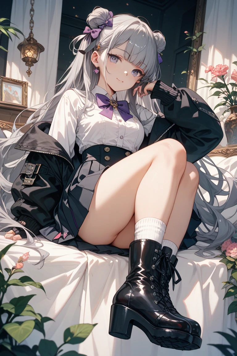 masterpiece, best quality, absurdres,
1girl, , hina\(blue archive\), aahina, armband, bangs, black footwear, black gloves, black thighhighs, boots, coat, cross-laced footwear, demon horns, fur trim, hair ornament, halo, highres, horns, jacket, long hair, long sleeves, multiple horns, purple eyes, halo, horns, white hair, long hair, (wavy hair:1.2), ahoge, (wings:1.2), low wings, slender, purple pupils, snake pupils, (heart symbol around face), little breasts, small breasts
open mouth, (Nose Blush:1.2), full-face blush, heart-shaped pupils, empty eyes, blank eyes,