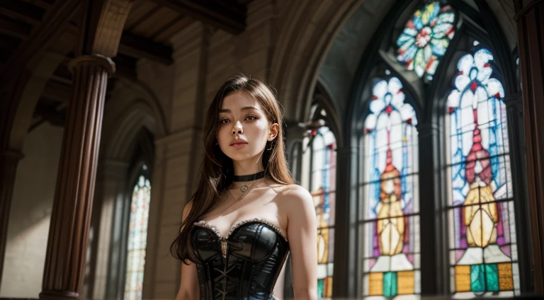 Bottom, ssmile, BDSM, slaves, full body Esbian, razor, blue corset, shackle, a necklace, NSFW, ((top-quality, 8K, masterpiece: 1.3)), sharp focus: 1.2, (layers-Cut, The large: 1.2), Beautiful woman with perfect figure: 1.4、Slender Abs: 1.2 Wet Body: 1.5、Highly detailed facial and skin texture、A detailed eye、double eyelid、Inside the cathedral