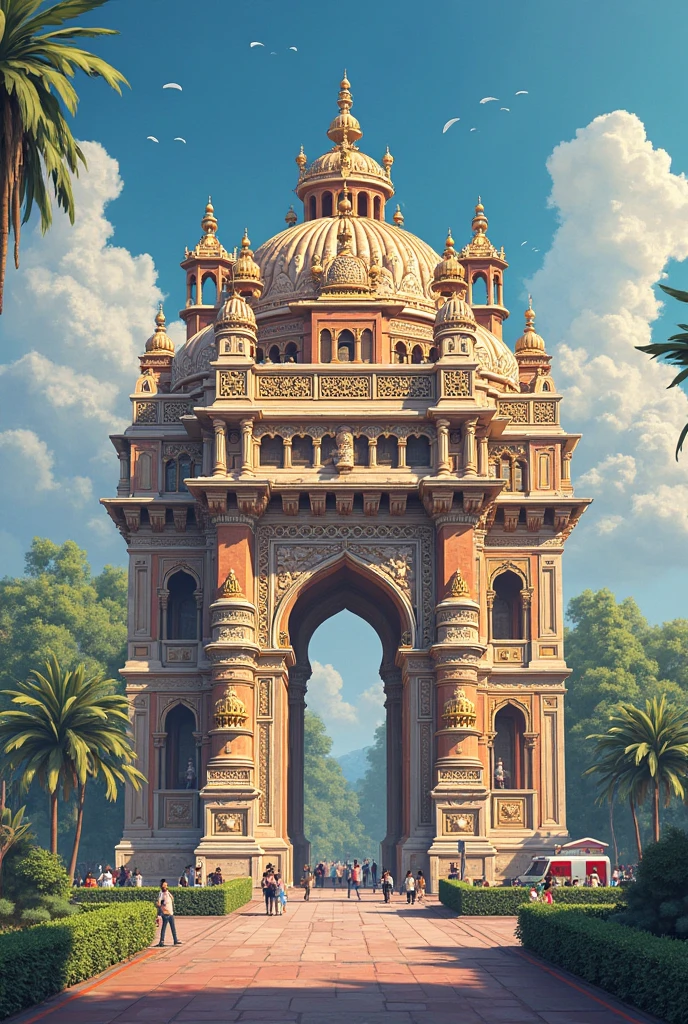 envision Mumbai's iconic landmarks as they might appear in
2047. Combine the rich heritage of this vibrant city with futuristic innovations to create a stunning piece of art.
Whether you're a digital artist or prefer traditional methods, this competition offers you a platform to showcase your vision for a Viksit Bharat. Dive into your imagination and bring to life a future where tradition and modernity coalesce!