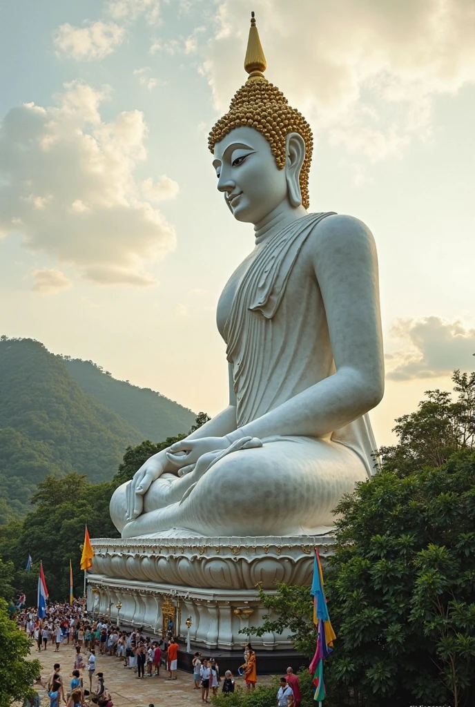 Buddha in heaven
