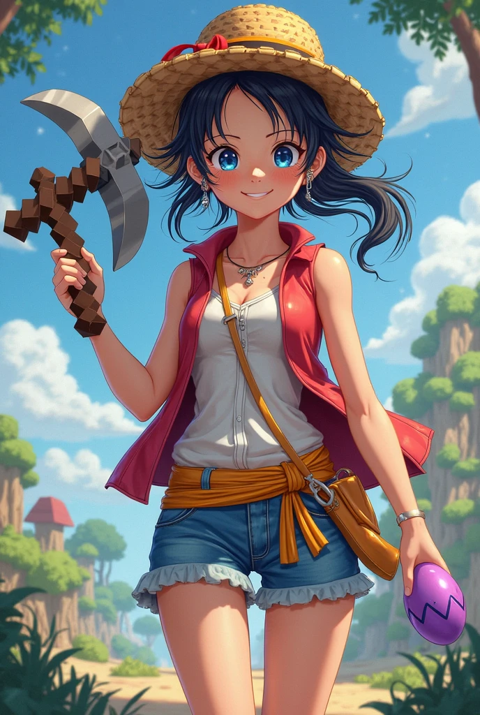 masterpiece, high res, detailed face, detailed eyes, 1 girl, solo, wind, slender, short hair, brown hair, brown eyes, blue white dress, dress side cut, orange obi, bare shoulders, gauntlets, full body, ninja pose, kunai, cowboy shot, indoors, japanese hut, sitting, blushing, worried <lora:Mizuki:0.8>