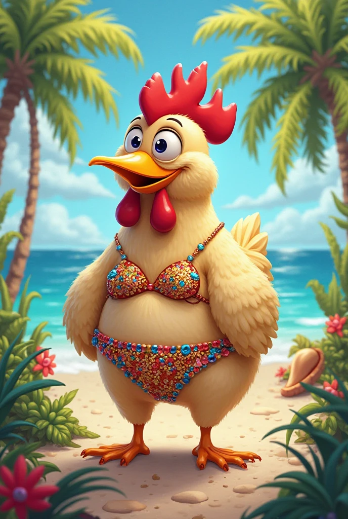 Chicken bikini