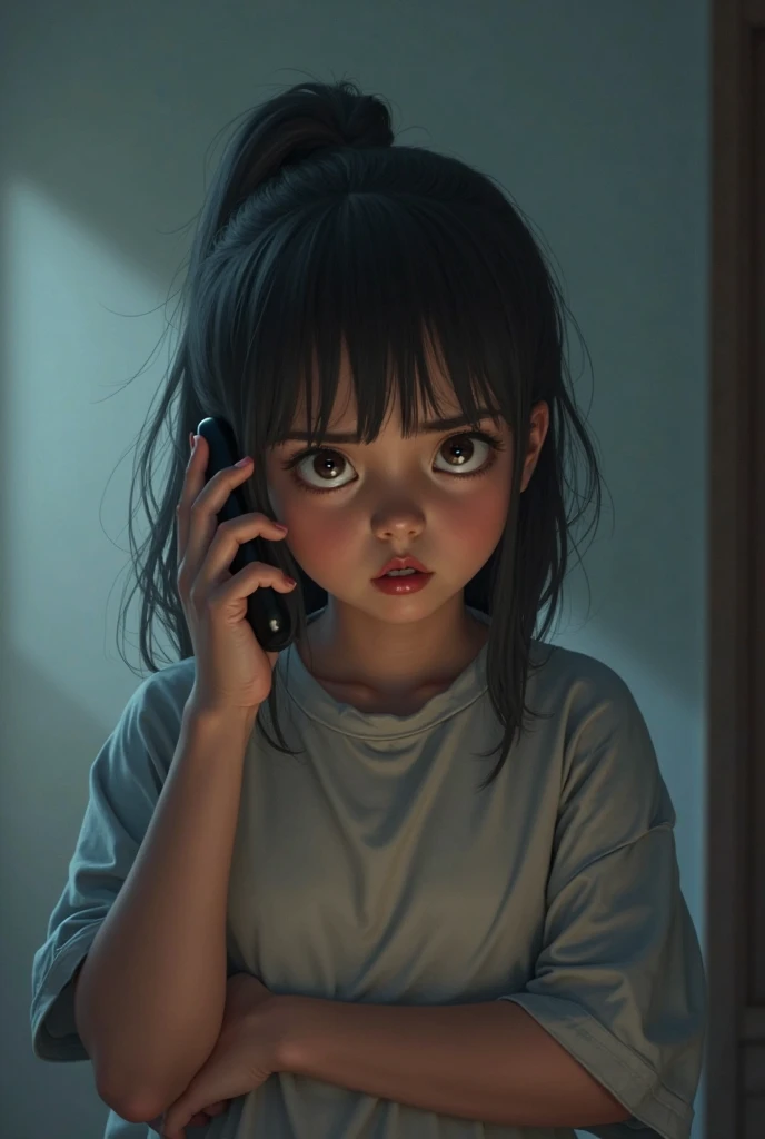 A girl called police