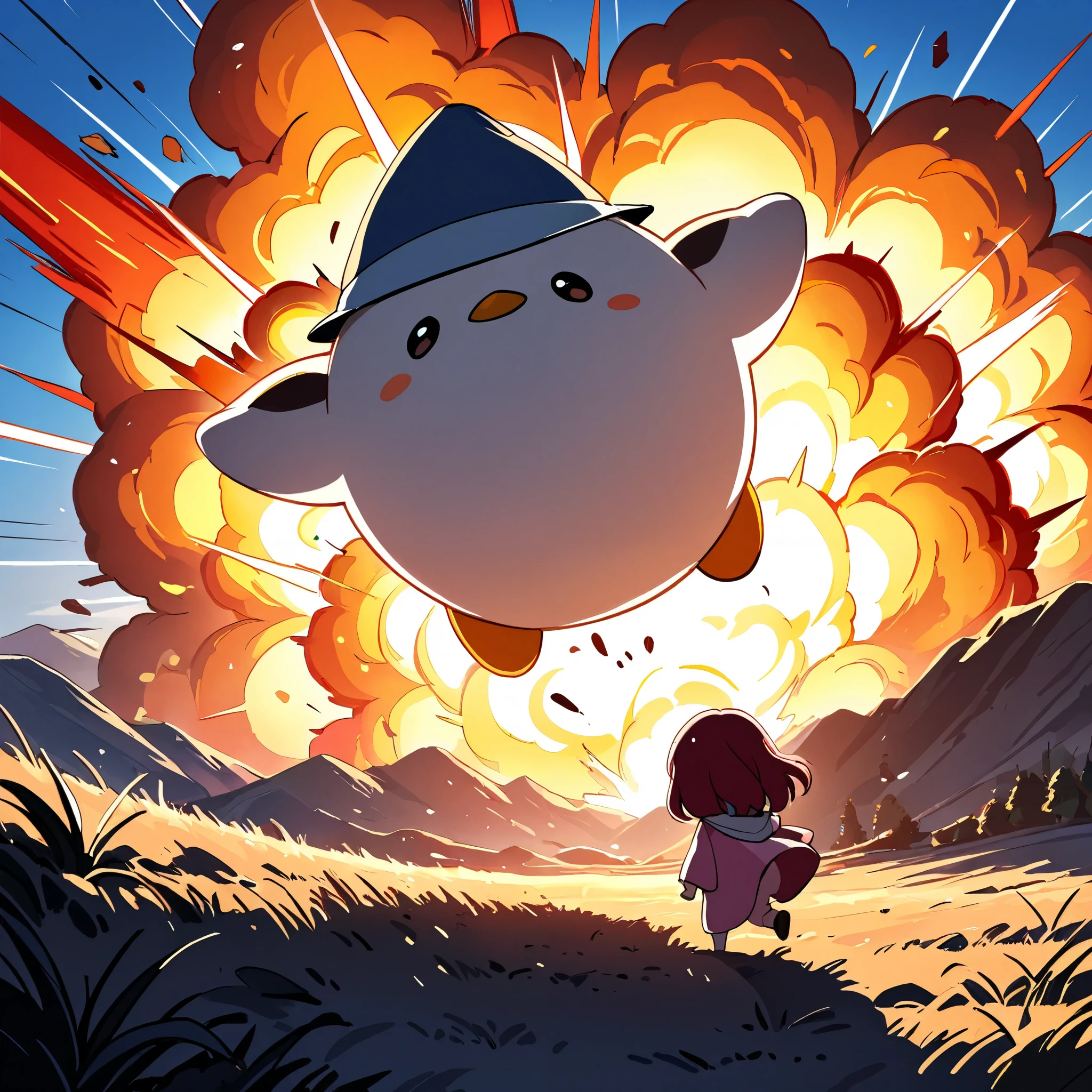 spring outing , Along with adorable characters, The wizard who releases Sakura, Explosion,