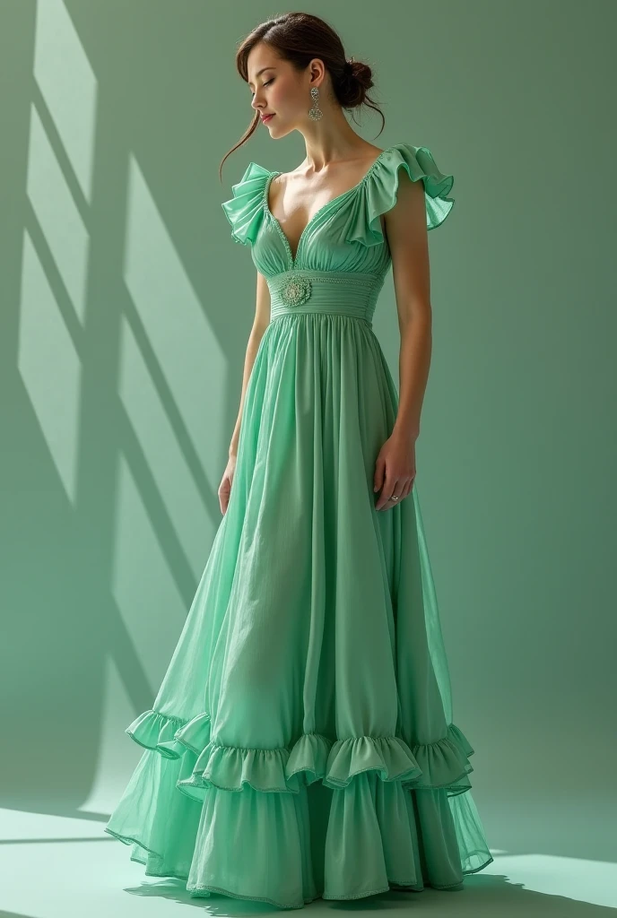 Mulher linda, strapless dress, lambendo as axilas