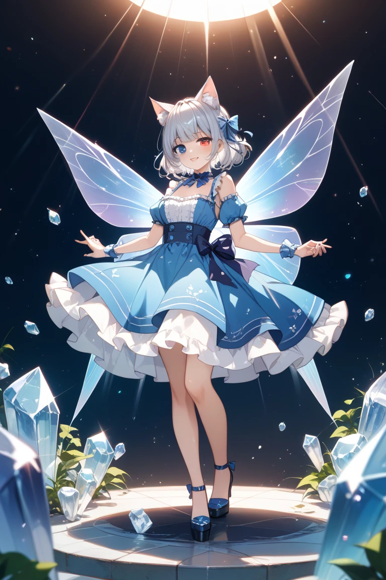 Anime girl with a glowing Cybel in her hand, sitting on, very detailed Artgerm, ig model |ArtGerm, fanart best artstation, ArtGerm.high detailing, !Dream ArtGerm, artgerm detailed, ArtGerm.Anime Illustration,Cute, 3D Rendering, Small robot, portrait female anime, Cute 3D Anime Rendering, cute detailed digital art, mini cute mecha, 3D rendering stylized, 3D rendered character art 8k, Cute Digital Painting, anime style 3D, super detailed render, hand held beam saber, Delicate face,Smile,
