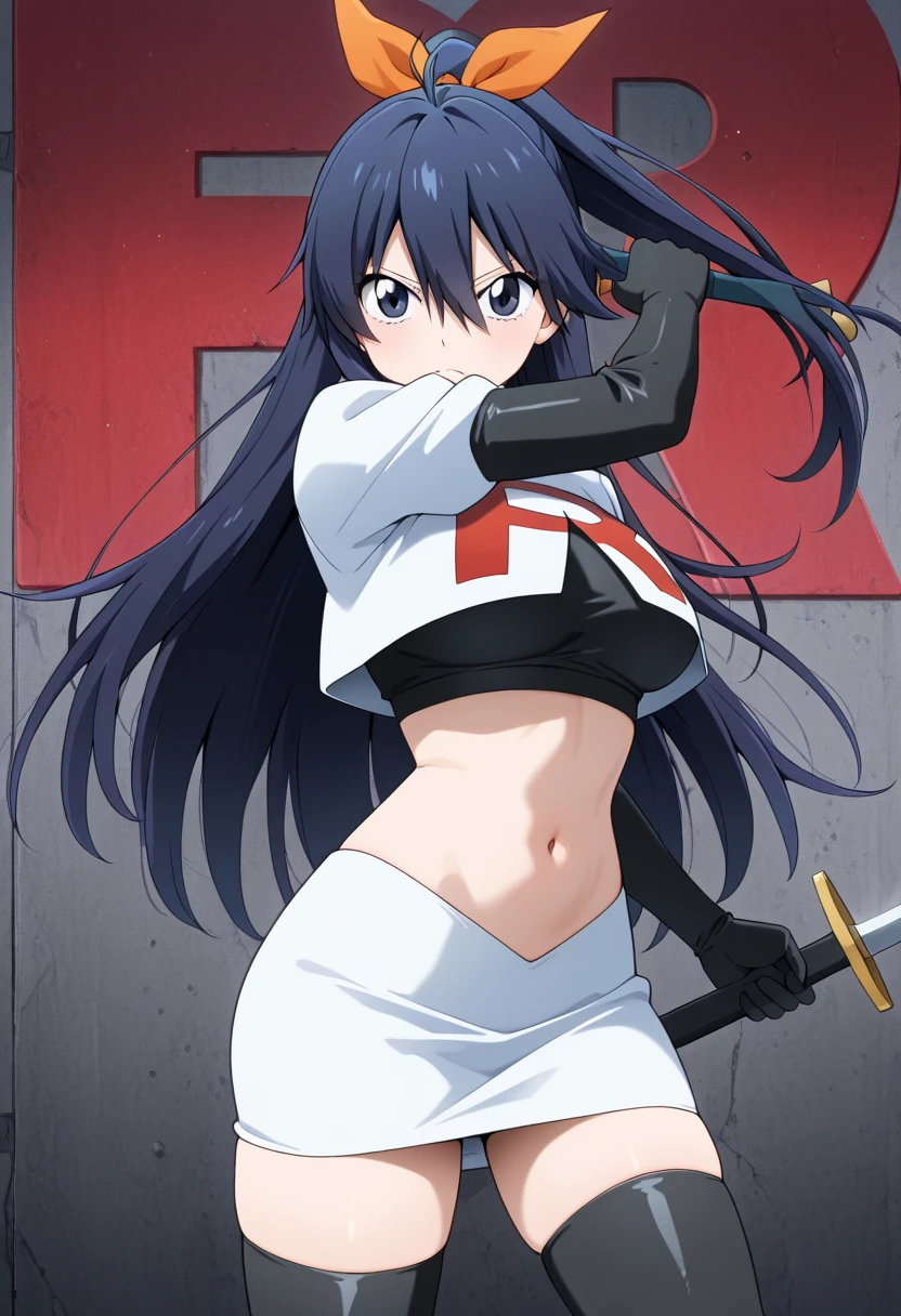 Akame (akame ga kill), underboob, axila