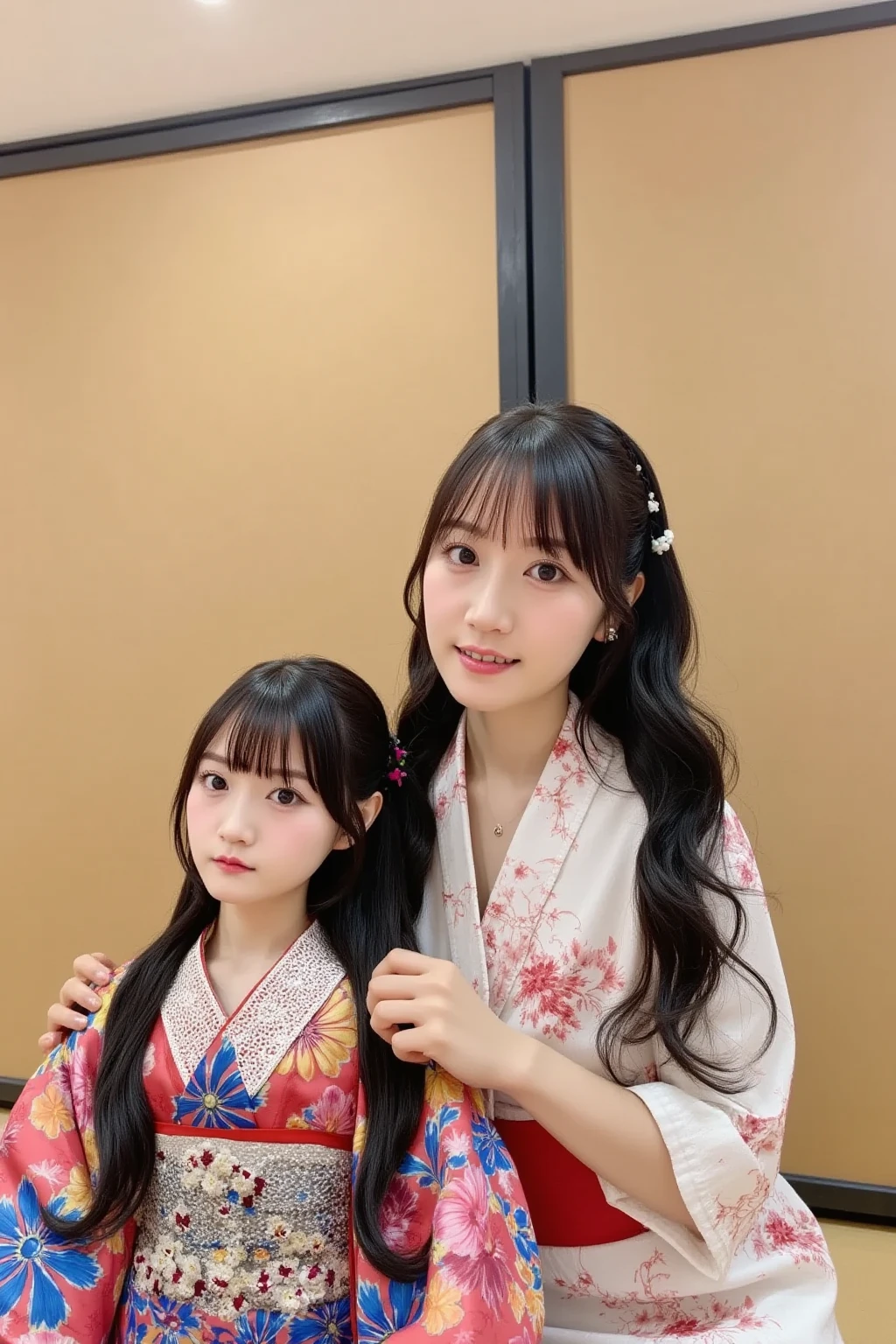 Japanese traditional clothing, Katsushika Hokusai Style,