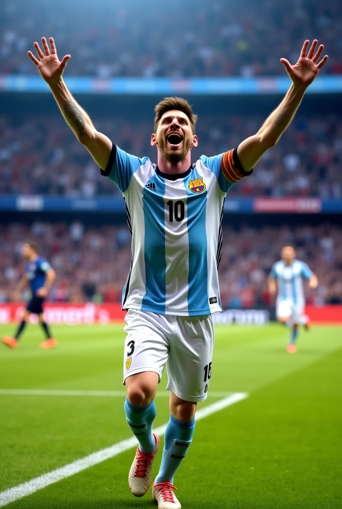 Divine campaign:
To beat the Argentine national team today you have to have humility and respect Celebrate without mocking or offending your rival Social responsibility, knowing how to celebrate without committing acts that affect third parties, take care of the city.
Have respect for your opponent at the end of the game, do not dance in their faces or provoke them into words, Messi will continue to be the best player in the world, and Argentina will continue to be the world champion; us, the beginning of an era of triumphs built with peace and humility.
To be the best, you do not have to offend your rival. The gentleman is prudent and respectful in victory and in defeat. Let us offer this behavior to God so that he can give us this happiness that we so deserve Colombia champion. 🇦🇲💪🏻🙏🏻