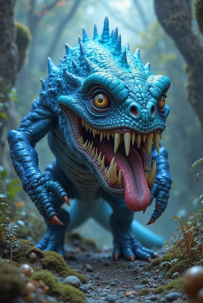 Hydre,three heads,realiste,Terrifiant,Le,monstre, aquatique, manger humain
