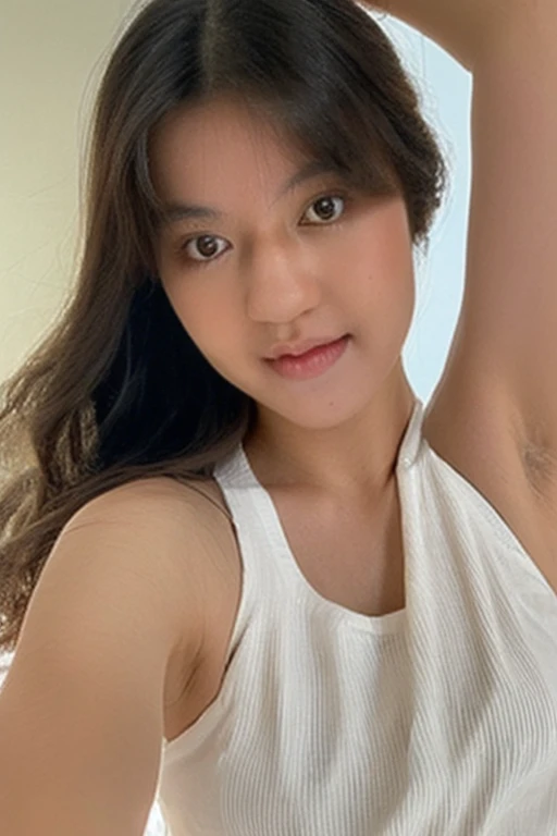 Young girl with a bright, loving face