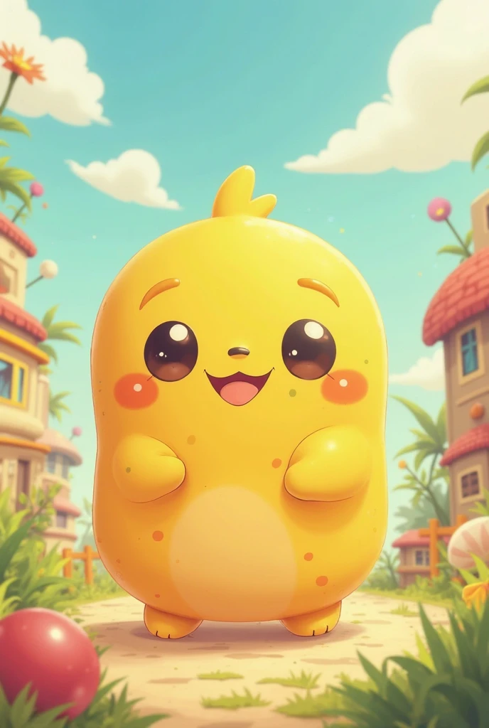 Create a pokemon with shapes from an empanada