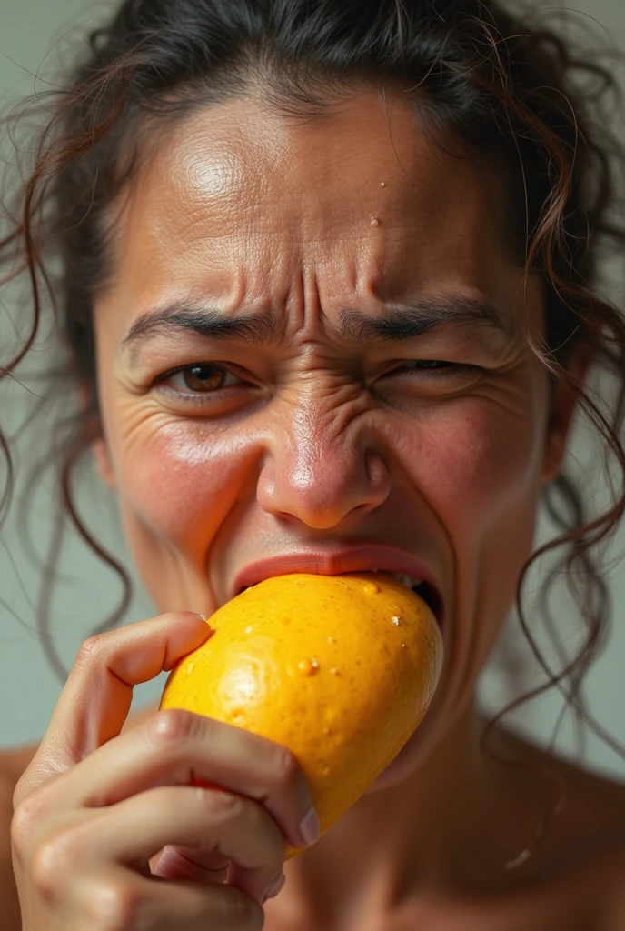 Lemon Eating Challenge