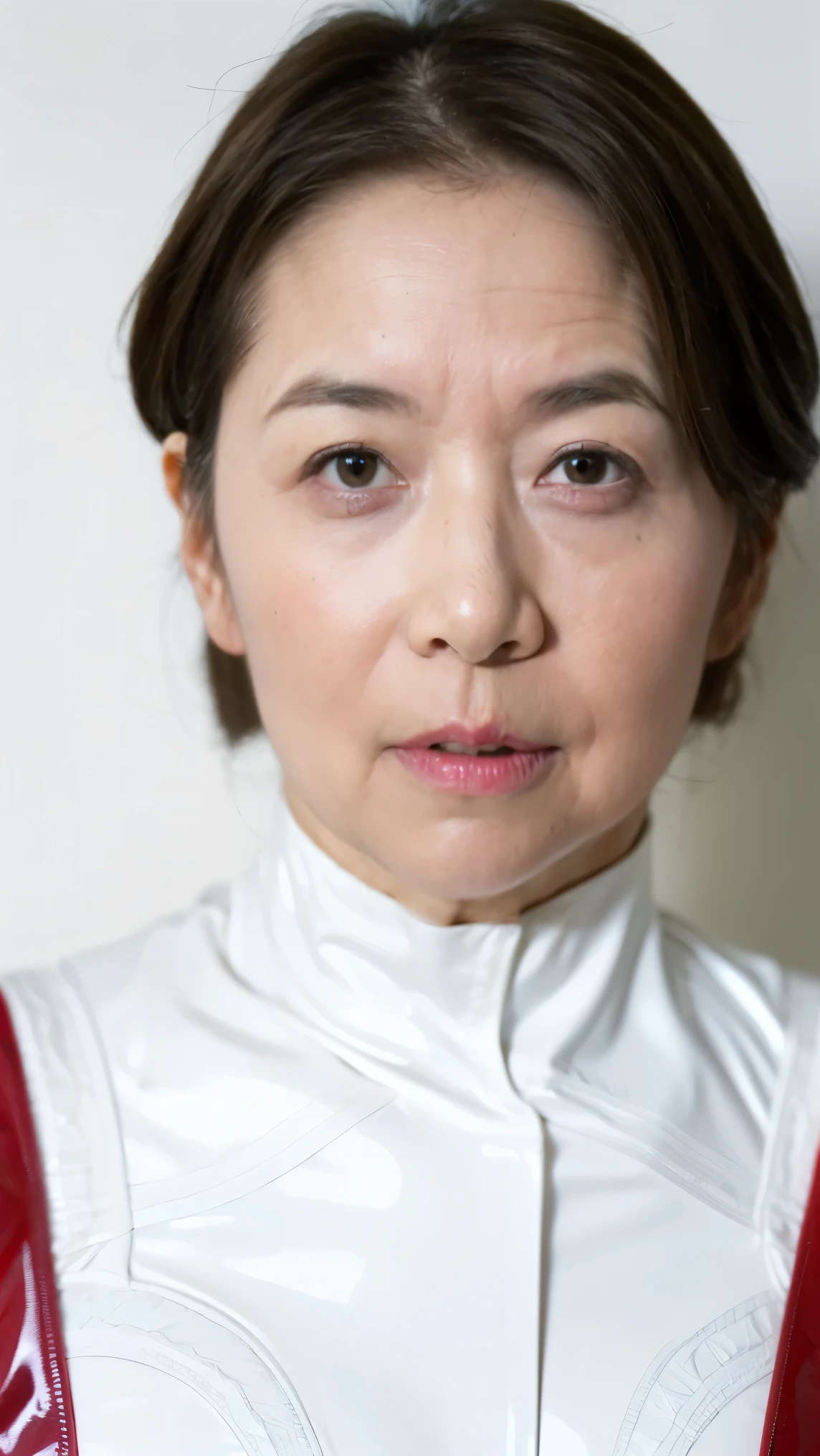 (((portrait:1.3))), (((Delicate skin:1.3))), (((Older mature woman:1.2))), pictures from a subjective point of view , 6500-v1 .1, Prieros face_v1, (( Latex Bodysuit :1.5)), ((( intelligent mature :1.5))), (( plump )), , Illuminate the face , masterpiece, (( clear outline :1.5)), 32K, (((vivid colors1.5))), ((Chinese mature )), (((aunt:1.5))), ( very big :1.5), Beautiful Finish, ((( thin lips:1.3))), Pull Configuration, Beautiful Mature Woman Staying at Home Using CL , 300 year old woman , receiving light from the front , Business Operator, CEO (CEO) ( CEO (CEO)) ( CEO (CEO) ( CEO (CEO))) ( CEO (CEO) ( CEO (CEO)) ( CEO (CEO) ( CEO (CEO)))) , (( senior citizen :1.4)), front map , give up, cool look, bright red lips, thin lips,