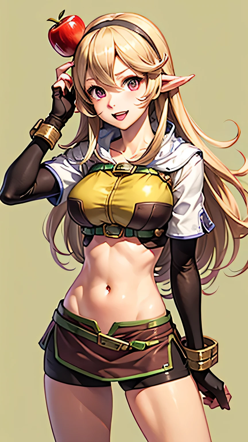 1girl, adult,corrin, ragnarok online, apple head