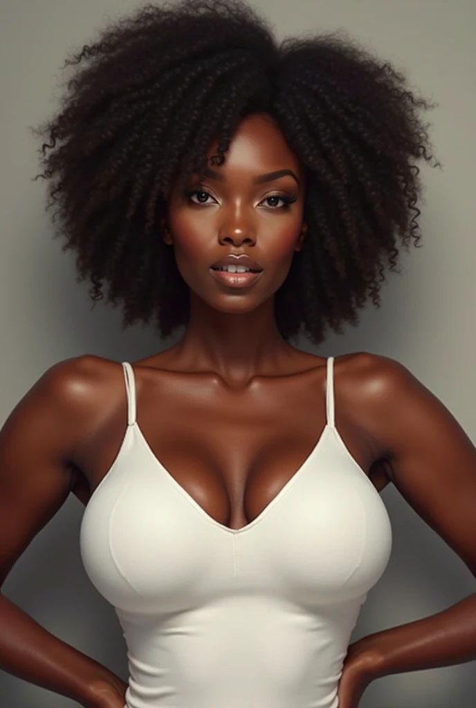 a full body, beautiful young african american girl, full bust,beautiful tits, curvy hips, tight fitting clothes, good pussy, detailed facial features, beautiful eyes, lush lips, long eyelashes, photorealistic, 8k, high quality, hyper detailed, cinematic lighting, dramatic colors, elegant, high fashion, sensual, (best quality,4k,8k,highres,masterpiece:1.2),ultra-detailed,(realistic,photorealistic,photo-realistic:1.37)