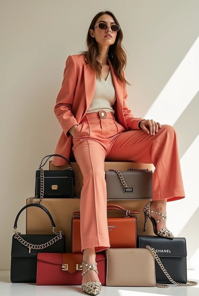 crie o logo de uma loja roupa feminina chique, the name is of the store is VENTO LOO, num estilo para shopping