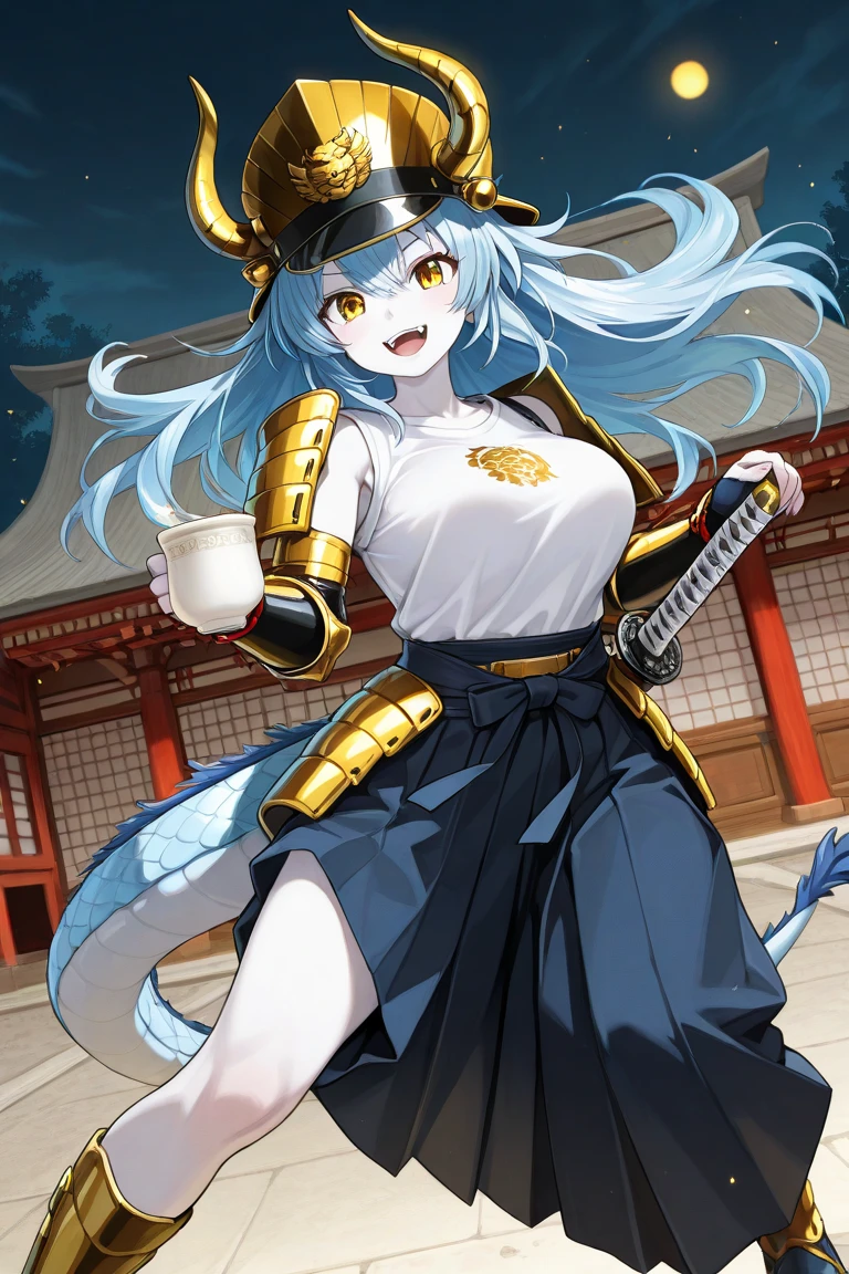 (masterpiece:1.3),(highly detailed:1.3),(highres:1.1),best quality,Ultra-detail,1girl,ocean,day,cloud,jelo-helm \(aquamarine\),fake animal ears,white shirt,wet shirt,see-through shirt,bikini under shirt,IncrsUnsheathingAKatanaMeme,sheath,holding sheath,<lora:helm_aquamarinev2:1>,<lora:ChihiroUnsheathingAKatanaMeme:1>,