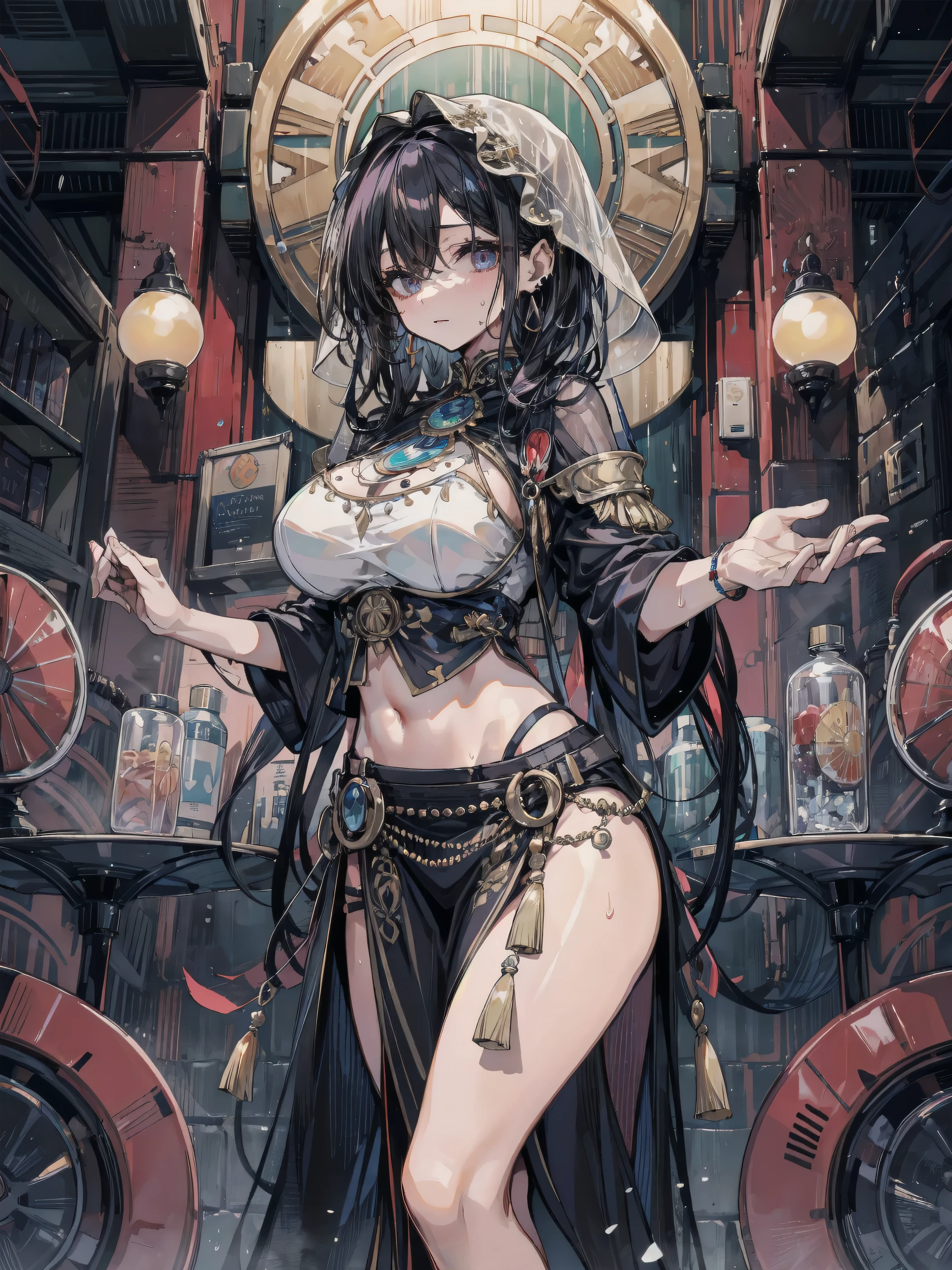 Nudity, beautiful breasts, leaky breasts, lewd lines, lewd lines, lewd lines, tattoos, words on the body