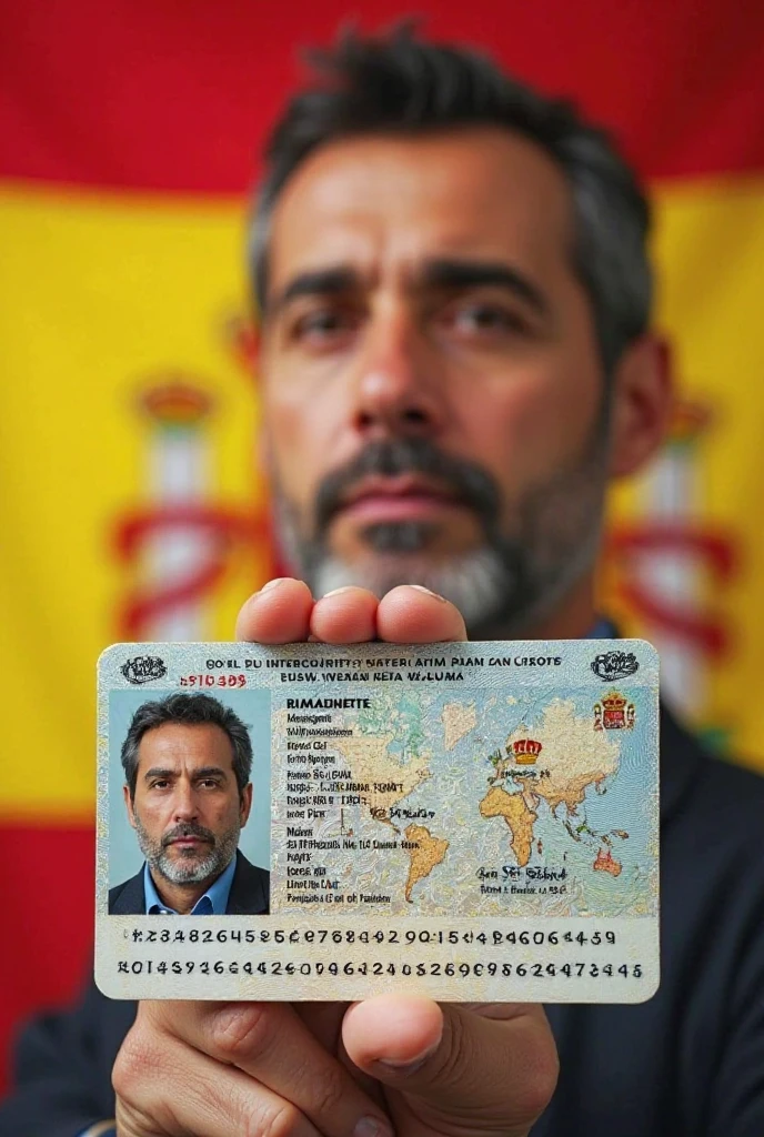 Create a real-looking ID card from Ecuador that has the name Mario Alexander and the last name Troya Armijos, date of birth October 24, 1986