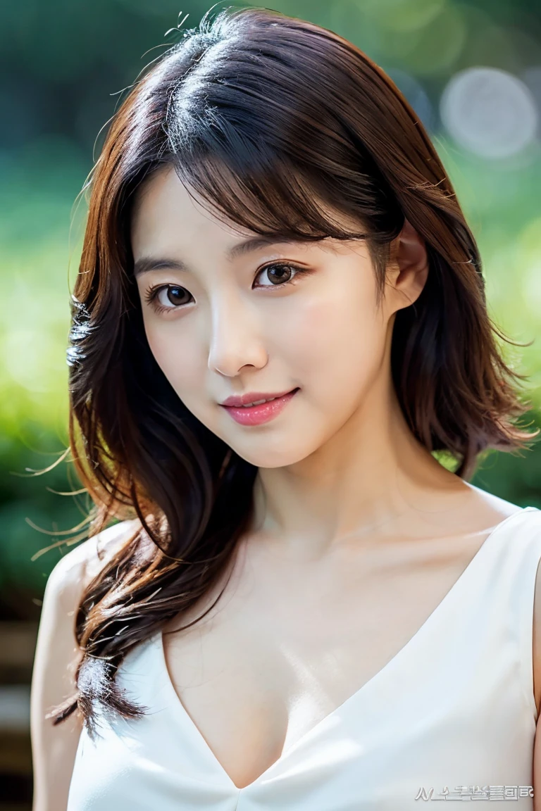 (NSFW:1.4)，（RAW photos，best qualtiy），（realisticlying，photograph realistic：1.2），a close up portrait photo，
1. Maturity， Mall rooftop café， exteriors，
ssmile，（highdetailskin：1.4），
puffy eye，ornate hair，Air bangs，Brown-black hair，
White opaque shirt，neck bowtie，Pure red pleated skirt，
gentlesoftlighting，high high quality，（（eye glass））