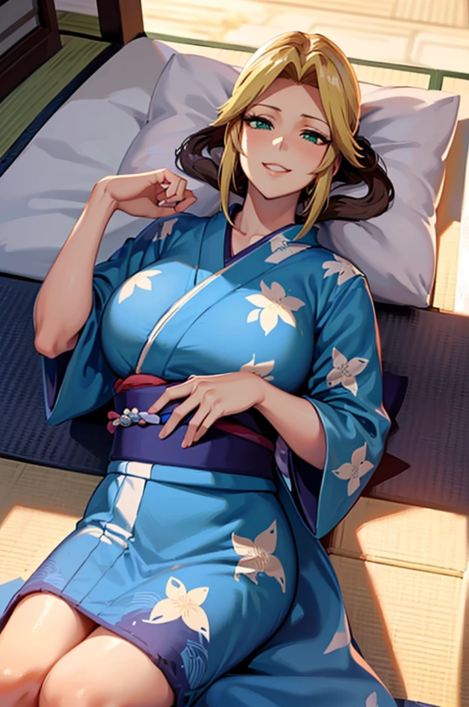 (masterpiece, best quality:1.4), insaneres, absurdres, solo, looking at viewer,BREAK 
Kimono_Wano_Carrot_ownwaifu,
1girl, blonde hair, rabbit girl, furry female, short hair, rabbit tail,  large breasts, rabbit ears, animal ears, collarbone, red eyes, white fur, animal nose, body fur, buck teeth, bangs, groin, white skin, 
japanese clothes, kimono, obi, sash, floral print, 
(lying,  on bed, on back), pillow, from above, indoors, <lora:ONEPIECE_Wano_Carrot_ownwaifu:0.8> , depth of field, solo,