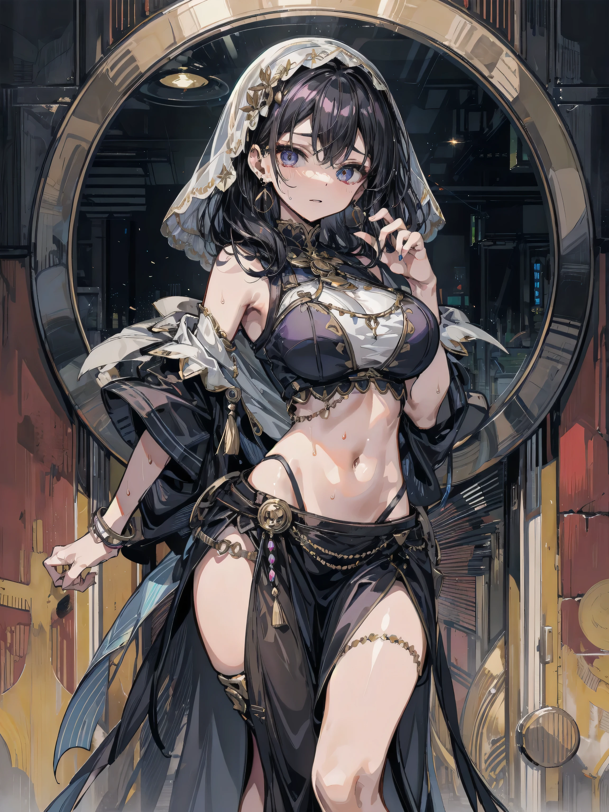 a 35yo aboriginal woman in a seductive afternoon, this portrait is the best representation of female beauty, stunning facial features, dark makeup, shiny flowing disheveled black hair, Detailed hazel eyes, well proportioned body, fit, medium breast, ample hips, insanely detailed accentuated big booty with phenomenal detailed ass cheeks, cameltoe, thick thighs, extremely realistic features and warm colors give the final touch, sharp focus and realistic add to scene, highest resolution, highly detailed, trending on artstation, highest quality, ultra_detailed, volumetric lighting, volumetric atmosphere, 32k,