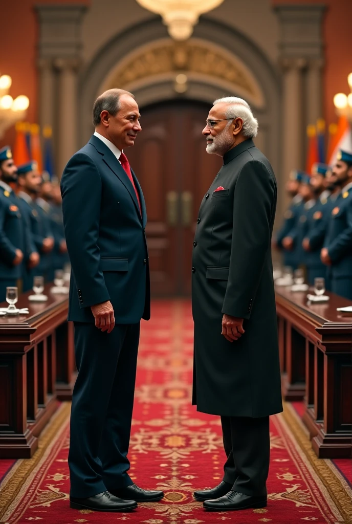 Sheikh Mujib with Modi