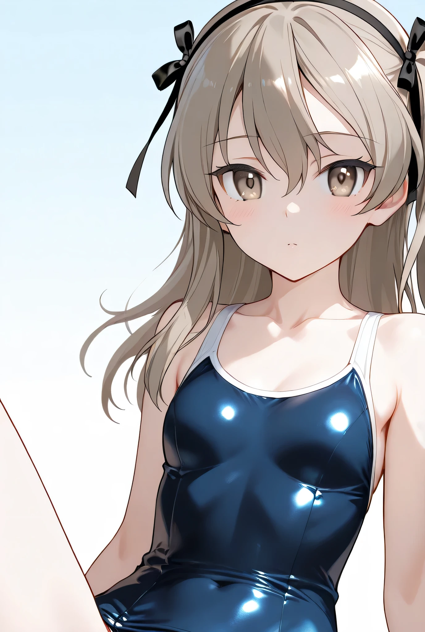 shimada arisu,swimsuit,1girl,solo,