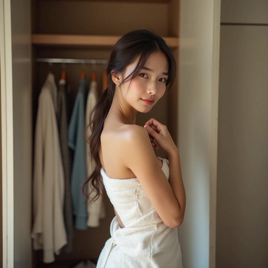 white dress