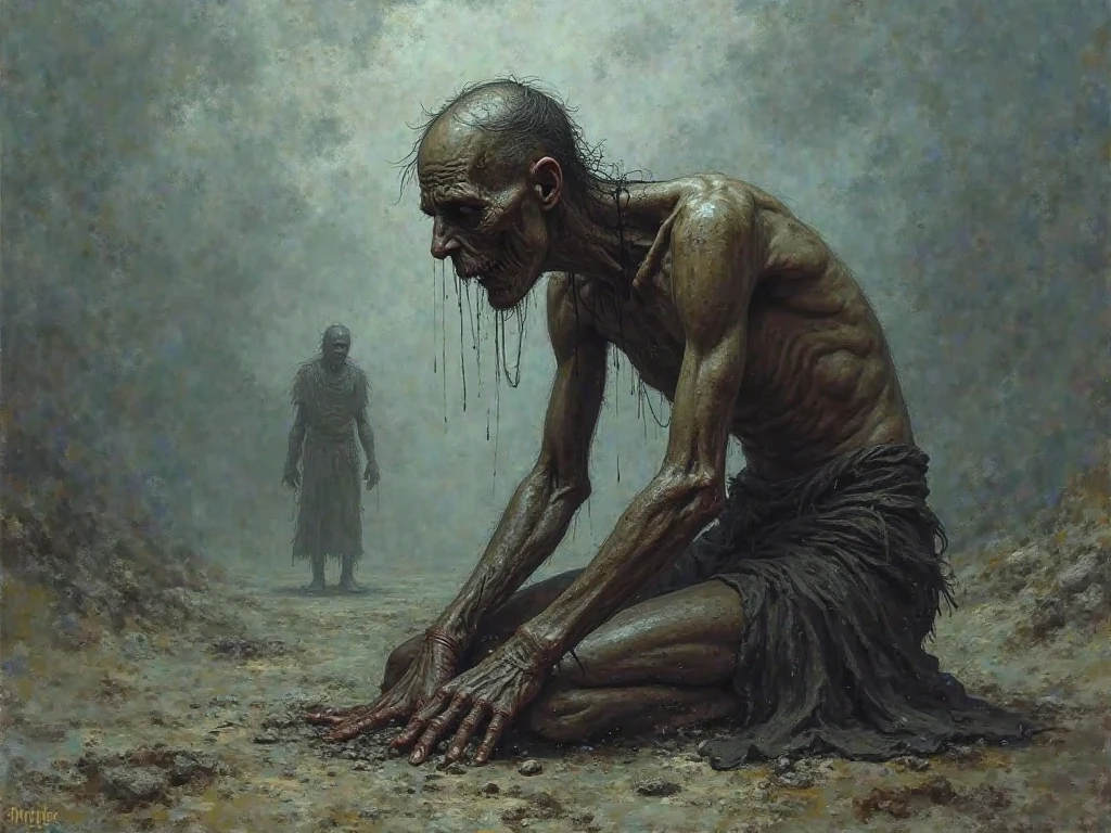 Image depicting hunger