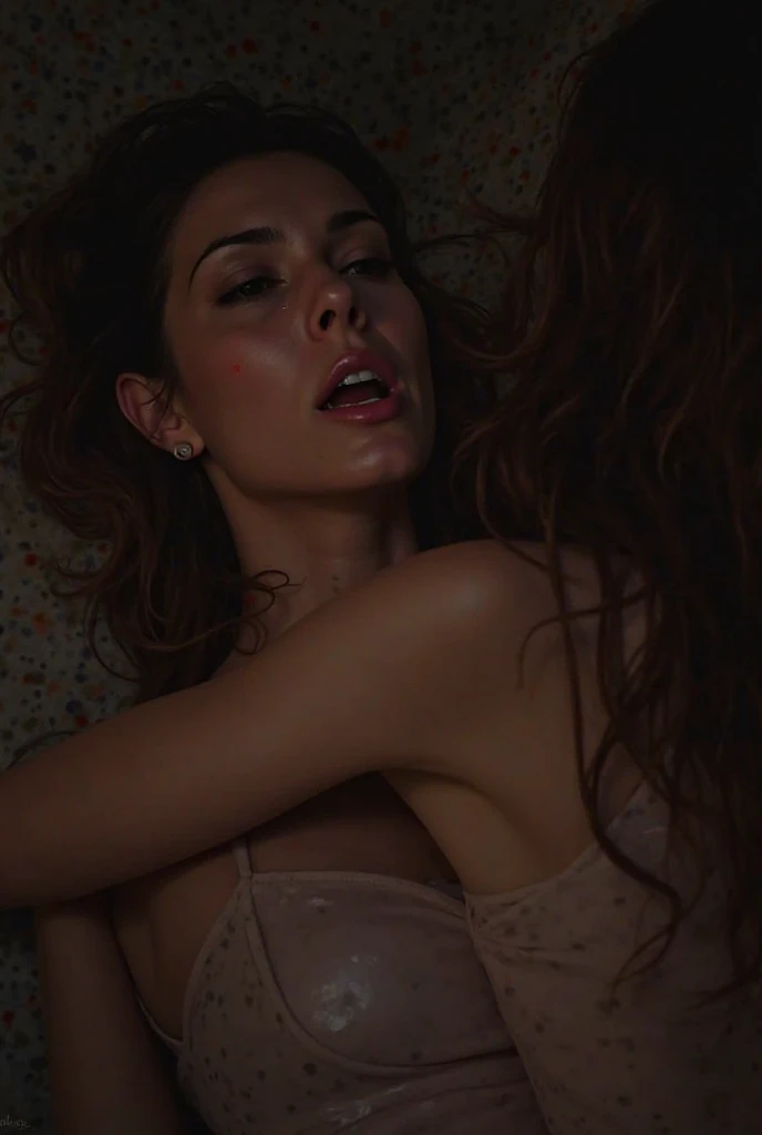 23 year old brunette sexy on the bed