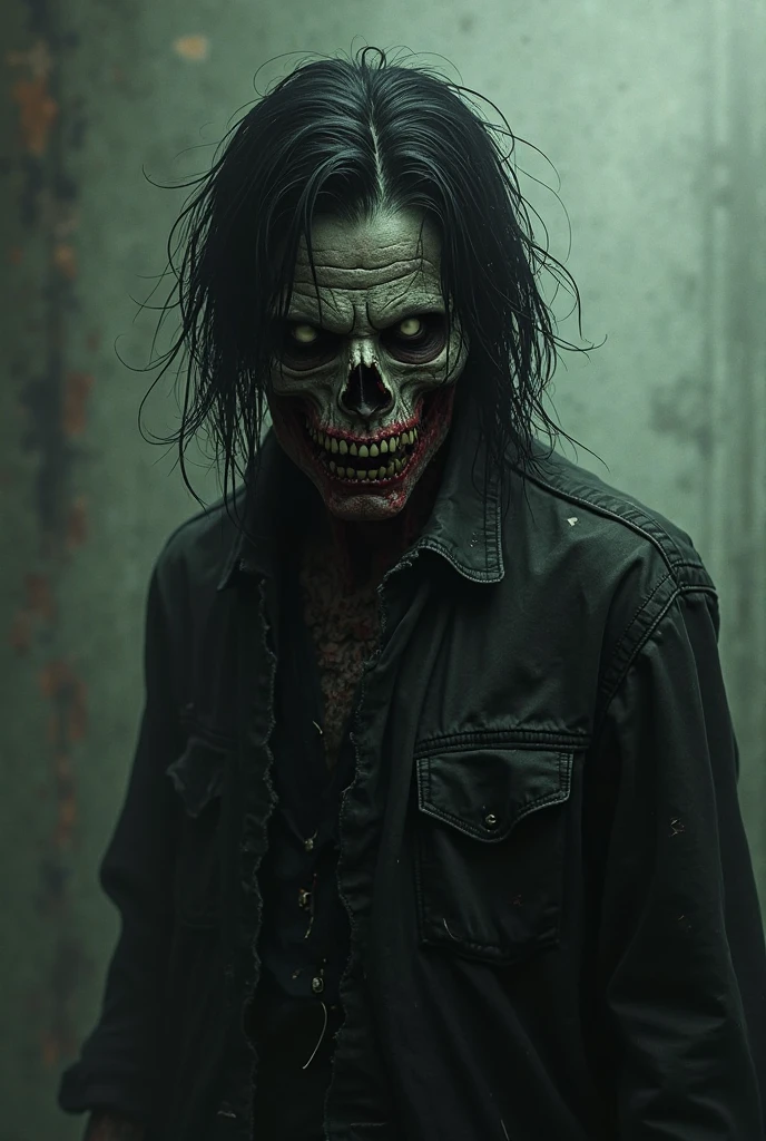 realistic horror,scary,zombie man,survivor,(best quality,8k,height,Masterpiece:1.2),very detailed,(realistic,photorealistic,photo-realistic:1.37),The atmosphere is gloomy....,mysterious light,Horror genre,disgusting,rotting flesh,blood splatter,Rotten clothes,Sharp teeth,empty eyes,horror movie scene,Abandoned roads,Post-apocalyptic settings,Hordes of zombies,horror makeup,A haunted expression,Living things that never die,creepy shadow,The atmosphere was ominous....,annoy,terrifying,Nightmare,งานศิลปะที่disgusting,มืดมนและบิดเบี้ยว Masterpiece,scary,Ghoul,evil appearance,disgusting scenery,Art Horror,Screaming like crazy,บรรยากาศscary,Bokeh