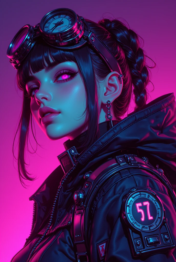 (Masterpiece), Best Quality, expressive eyes, a perfect face,(gritty:0.9),(80's aesthetic:1.1),(Neon:0.8),(Retro:0.9),(analog:1.1),(独奏:0.8),(1 person:0.6),(calavera:0.5),(Sunglasses:0.7),(The Grim Reaper:0.5),(purple and pink color scheme:0.9),(glitch:1.1),(tumult:1.0),(black and white:0.6),(Dripping letters:0.8),(Vaporwave Aesthetics:1.2),(Digital Distortion:0.9),(creepy smile:0.7),(blood splash:0.8),(darkness:0.9), --auto