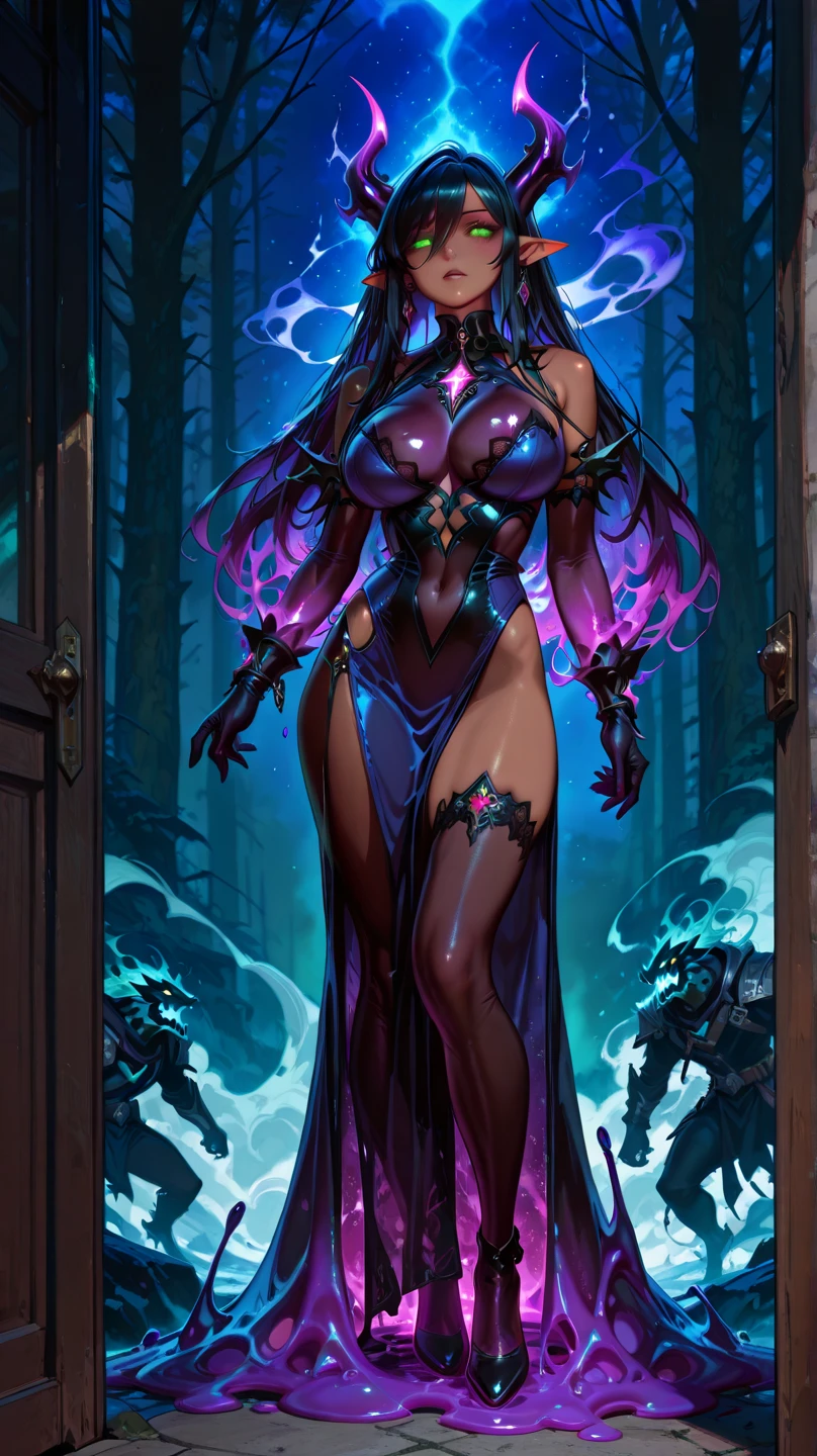 very big tits ((Masterpiece, The best quality)), illustration, 8K ultra detailed, realist, clear focus, Very detailed, Professional lighting, colorful details, Rainbow color break, high rise factory, large mechanical robot structure, tablet, computer, ((glow)), intricate details, shitu-mecha, 1 girl, mecha, belly button, color image, (cyberpunk), (redder hair: 1.2) big tits very sexy very big tits extremely big tits big cameltoe cameltoe cameltoe big cameltoe big,yellow red hair,Yellow hair, ((techpriest)), mechanical arms, obtained mechanic, Big fully naked. ((washed up red flowing modest ornate hooded technopriest dress, Dirty (red robes with oil stain)))