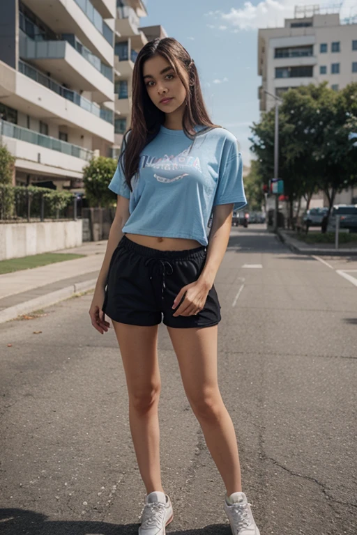 , female, 14 years old, full body, detailed face, revealing clothes